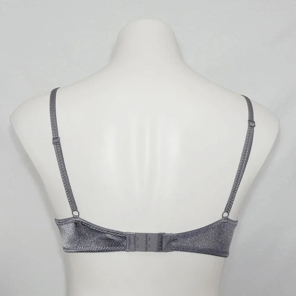 34A Maidenform Self Expressions I-Fit Lace UW Bra Gray NWT - Picture 3 of 8